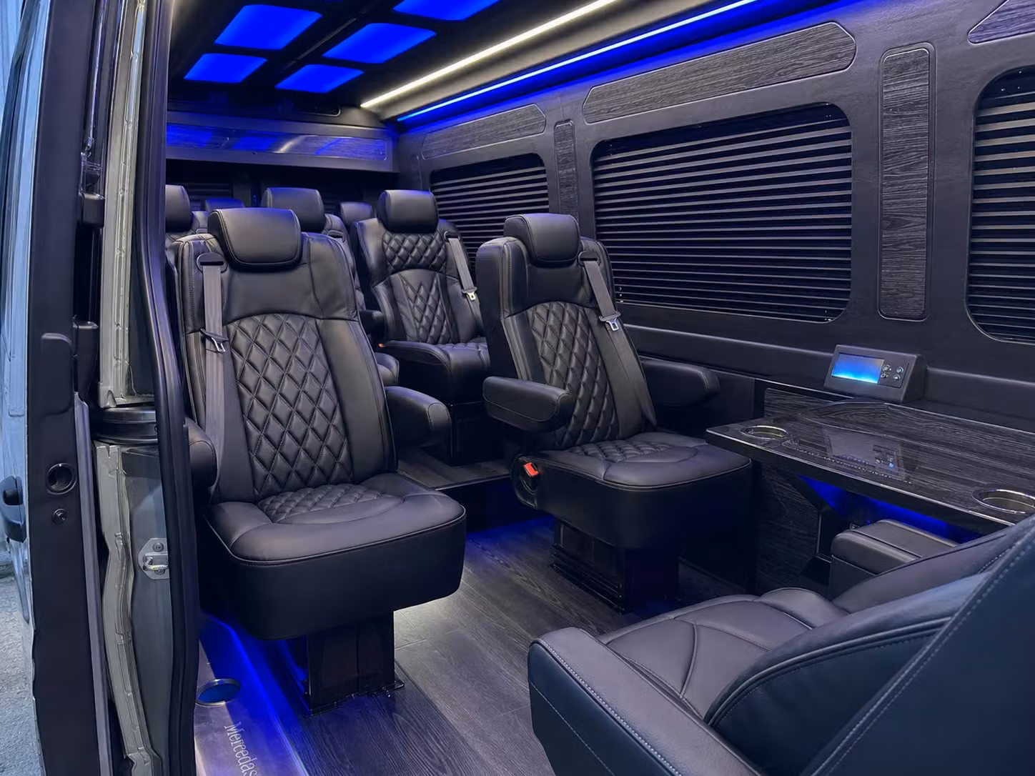 sprinter van transportation for groups and events across birmingham